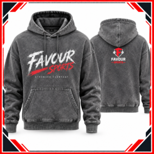 Men’s Grey Graphic Pullover Hoodie | Custom Streetwear & Sports Hoodie