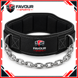 Premium Dip Belt with Chain | Heavy-Duty Weightlifting & Strength Training Belt