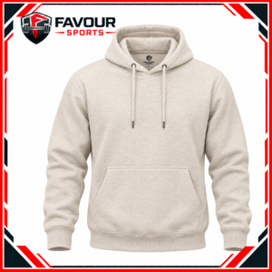 Premium Heavyweight Hoodie – Oatmeal | Custom Fleece Pullover Hoodie